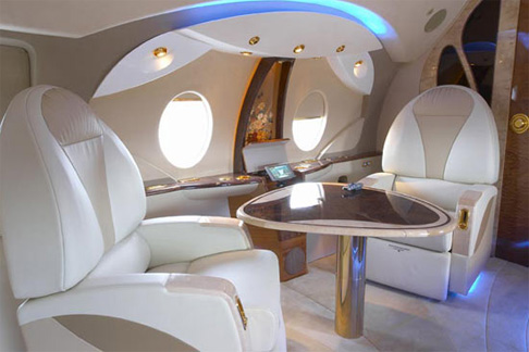 Luxury business Jet